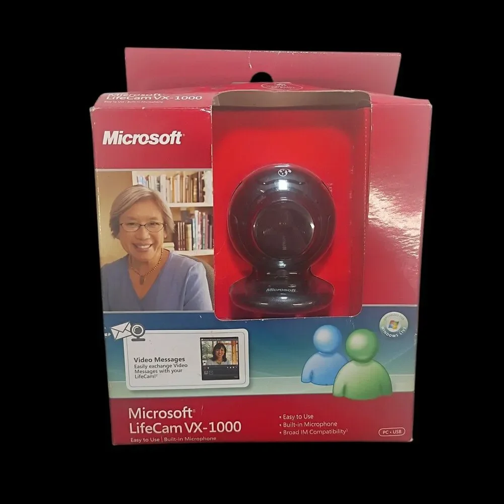 Microsoft LifeCam VX-3000 USB 2.0 High Definition Autofocus Webcam New Sealed